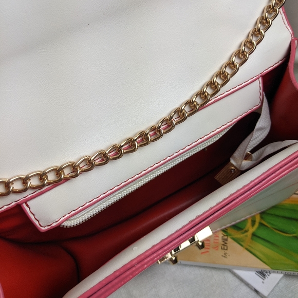 🆕👙Sweet Lady Luxury Handbag PU Leather White 🤍 - Picture 5 of 6